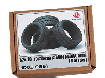 Hobby Design 1/24 18 Inch Yokohama Advan Neova Tire Narrowhd03-0661 Hd030661 • $76.71