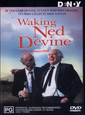 WAKING NED DEVINE (Ian BANNEN David KELLY Fionnula FLANAGAN) Comedy DVD Region 4 • £5.64