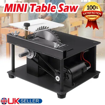 Mini Table Saw Blade DIY Woodworking Bench Tool Cutting Machine DIY Power Saws • £45.90