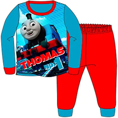 £5.99 • Buy Thomas The Tank Engine Boys Pyjamas 18 Months - 5 Years