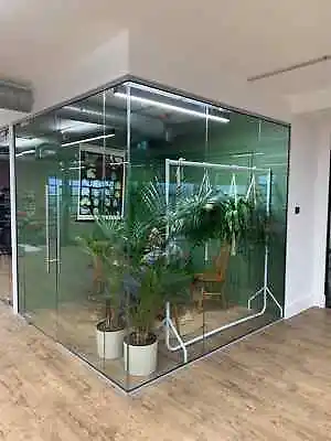 Glass Partitions - Glass Partitioning -Office Partitions - Low Cost • £1439