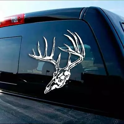 Whitetail Deer Timber Skull Sticker Archery Hunting Decal For Mathews Hoyt PSE • $39.99