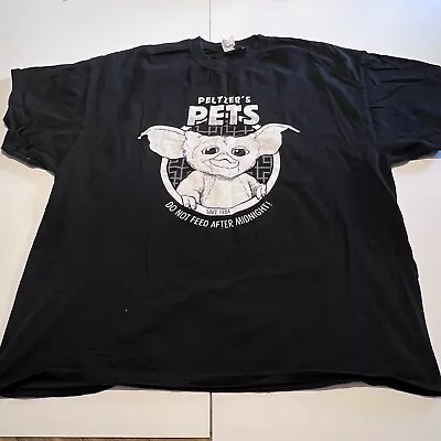 Peltzer's Pets Gizmo Gremlins  Mogwai Black T Shirt L/XL 58cm Chest • $9.57