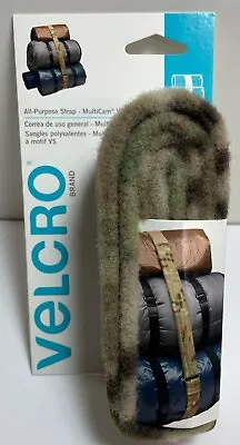 Velcro Multi-Purpose Padded Straps 4 Ft X 1  Camouflage 91757 Hunting & More • $9.75