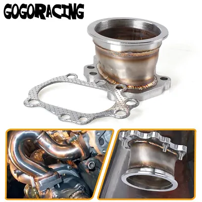 Turbo Down GT25 GT28 T25 T28 8 Bolt Flange To 3  Inch 76mm V Band Adapter • $26.99