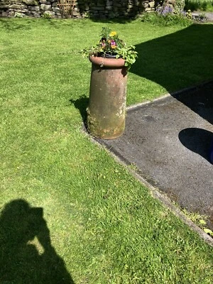 £20 • Buy Chimney Pot Clay Garden Planter Ornament Vintage