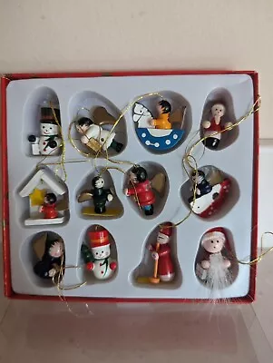Set Of Vintage Mini Ornaments • $2.99