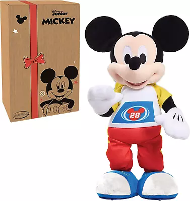 Disney Junior Mickey Mouse Funhouse Stretch Break 17  Dancing And Singing Plush • £56.89