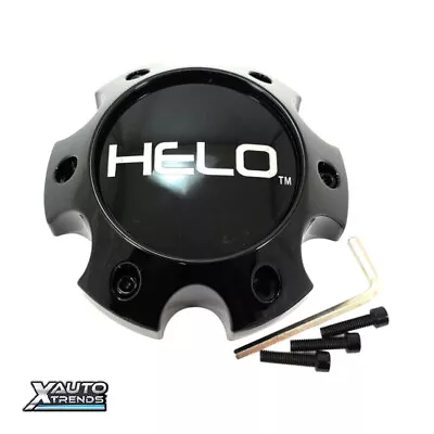 Helo Wheel Center Cap Gloss Black 1079L145HE2GB-H42 • $299