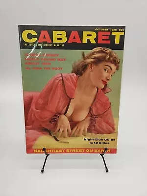 Cabaret Magazine October 1956 Irma The Body • $9.95