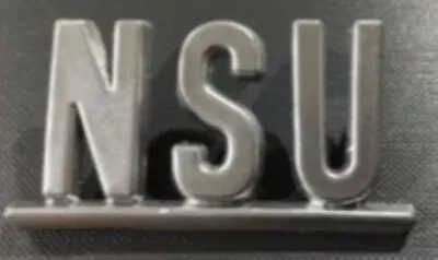 NSU QUICKLY SPARES Remade NSU Emblem For Legshield In Plastic • £25