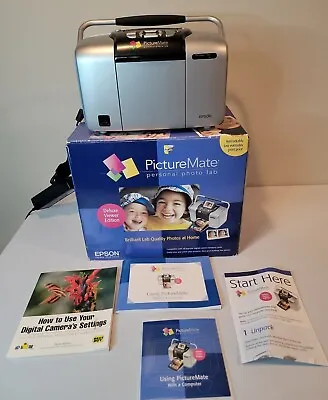 Epson PictureMate  Personal Photo Lab Printer Used Original Box- B271A • $27