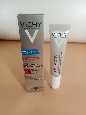 Vichy Liftactiv H.A. Anti-Wrinkle Firming Eye Cream 15ml/0.50fl.oz. EXP 03-2026 • $28.25