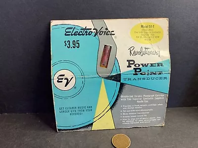 New Vintage Electro-Voice Power Point Phono-Cartridge Model 51-1 Part 53326 • $6.99