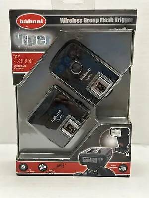 Hahnel HL Viper Flash Trigger For Canon Black NEW IN BOX • $50