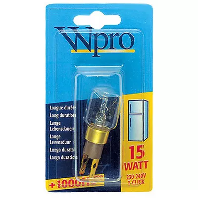 £9.49 • Buy WHIRLPOOL MAYTAG American T-Click Fridge Freezer Lamp Light Bulb 15 Watt 15W