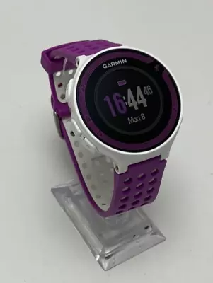 Garmin Forerunner 220 White/Purple GPS Running Watch • $55