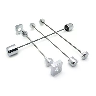$55.67 • Buy Fork Axle Caps Covers Chrome For 2006 2007 2008 2009 Kawasaki Zx14 Zx14R Zx-14R 
