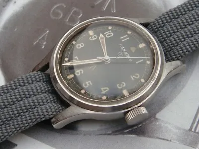 Hamilton 6B-9101000 H 0979 C60s Non Hacking British Military RAF Watch MK 11 GWO • £1275