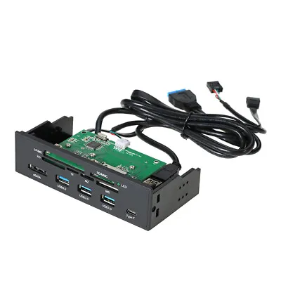 5.25  USB 3.0 Internal Drive Bay PC Front Panel Card Reader 6 Card Slot G1L5 • $25.99