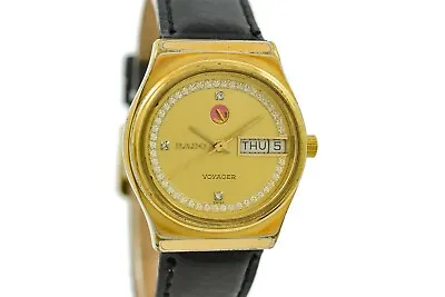 Vintage Rado Voyager Gold Plated Automatic Midsize Watch 457 • £225.87
