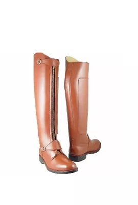 Leather Equestrian Riding Boots Leather Handmade English Dressage Custom Boots • $449.99