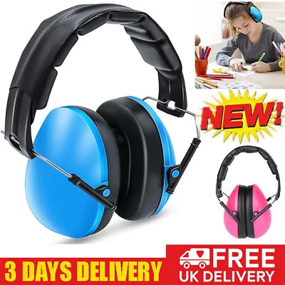 Kids Ear Defenders Children Noise Cancelling Headphones Autism Ear Protection UK • £10.89