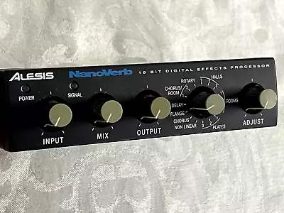 Alesis Nanoverb 18-Bit Digital Effects Processor • $35