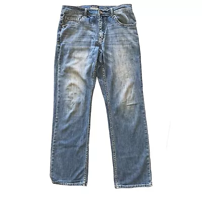 Reclaim Relaxed  Mens Jeans  Bootcut Buckle 33XL Denim Pants • $26