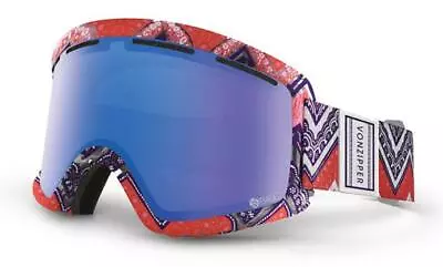 Von Zipper Skylab Ski Goggles Sport Visor Ski Snowboard GMSN7SKY-BBS • $99.59