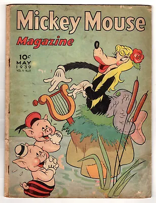 Mickey Mouse Magazine Volume 4 No. 8 May 1939 • $103