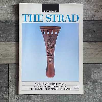 The Strad Magazine Violin/Viola July 1984 Napoleonic Violin Fittings  • $10.09