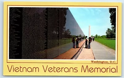 Postcard Vietnam Veterans Memorial Washington DC G169 • $2.99