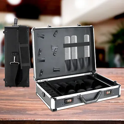 Professional Barber Stylist Case Hair Clippers Tool Organizer Box • $47.50