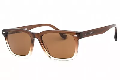 HUGO BOSS BOSS 1352/U/S 00MY SP Sunglasses Brown Beige Frame Brown Polarized • $61.99