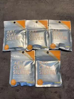 Art Clay Silver 50g Precious Metal Clay 5 Set Original Accessories Handmade New • $476.45