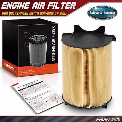 New Engine Air Filter For Volkswagen Jetta 2011 2012 2013 2014-2015 L4 2.0L GAS • $14.99