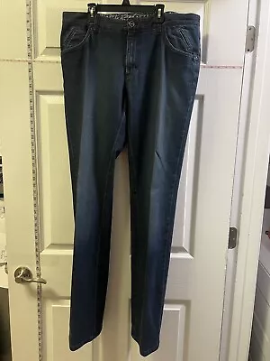 Zilli Men’s Jeans Blue Made In Italy Regular Fit US Size 36 EUC FREE SHIP • $239.20