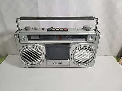 Vintage Sanyo M9901 Cassette Radio Boombox Stereo (featured In STRANGER THINGS) • $49.87
