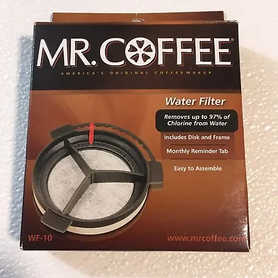 Two (2) Mr. Coffee Water Filter Replacement Frames + Discs ~ WF-10 • $19.97