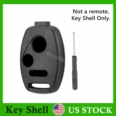 For 2005 2006 2007 2008 Honda Pilot Key Fob Remote Case Cover SHELL 2+1 Button • $7.85