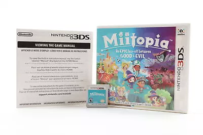 Miitopia (Nintendo 3DS 2017) - CIB • $31.99