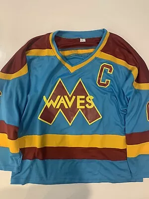 Gordon Bombay 66 Waves NHL Mighty Ducks Hockey Jersey Size Small • $32