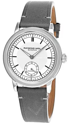 RAYMOND WEIL Millesime 39.5MM Silver Sector Dial Men's Watch 2930-STC-65001 • $1556