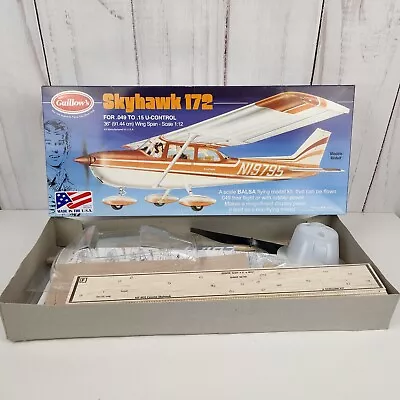 Guillow's Balsa Wood Const Cessna 172 Skyhawk 36  Wing Span  Kit New Open Box • $102.56