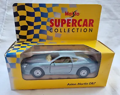 Maisto SUPERCAR Collection - ?Diecast - ASTON MARTIN DB7 - Boxed • £2.50