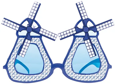 £6.39 • Buy Dutch Windmill Frame Funny Party Glasses - Fun Fancy Dress
