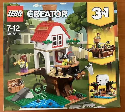 LEGO CREATOR 31078: Tree House Treasures. 2018. Retired **BNSIB** • $89.99