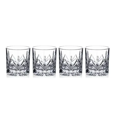 Royal Doulton Karmen Crystal Whiskey Tumbler 250ml - Set Of 4 Glasses • $205.80