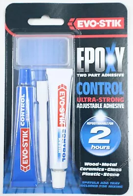 £3.99 • Buy Evo-Stik Epoxy Control Adhesive Glue 30ml 2 Hours Slow Setting Universal Strong